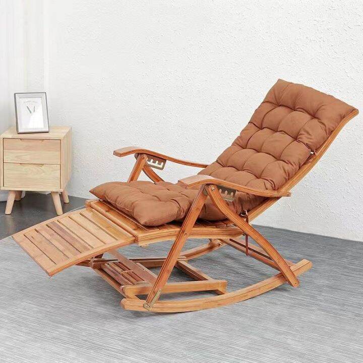 Rocker chair, family lounge chair, folding lunch break, rocking chair