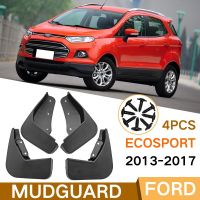 แผ่นบังโคลนสำหรับ Ford Ecosport 2013-2017แผ่นบังโคลนหน้าหลังอุปกรณ์ตกแต่งรถยนต์