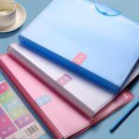 ☌✱ Portable Expanding A3 Test Paper File Folder Bag 20 Pockets/30 Pockets/40 Pockets Accordions File Holder for business