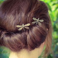 【CC】♛  New Hairpin Hair Sticks ShapeTrendy Metal Accessories Headwear Hairstyle for Jewelry H049