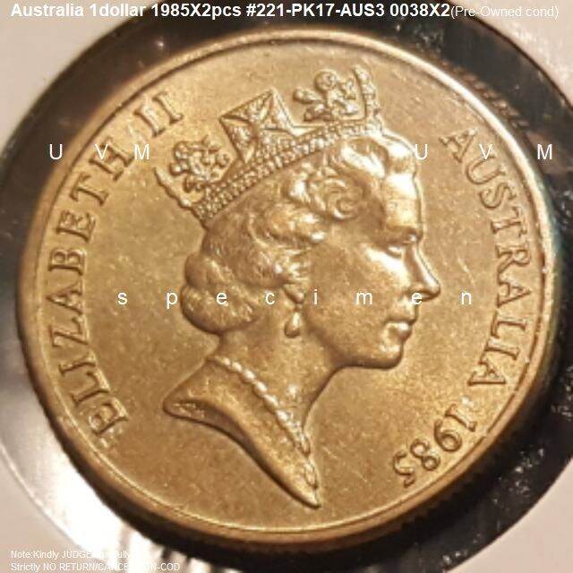 Collectibles Australia 1dollar 1985X2pcs Lazada