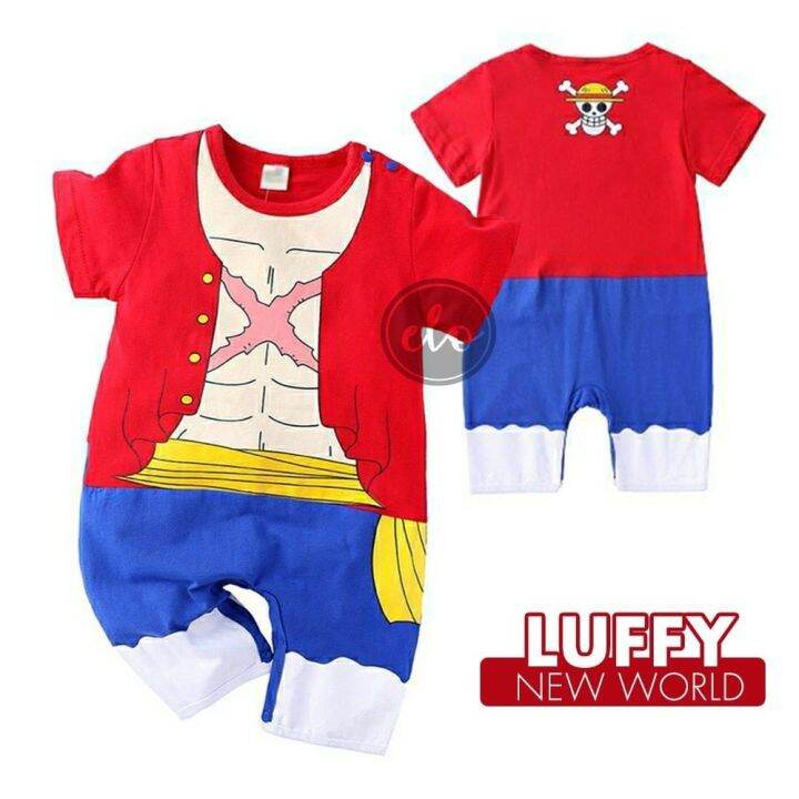 Anime One Piece Costume Chopper Zoro or Luffy Costume Romper for Babies ...