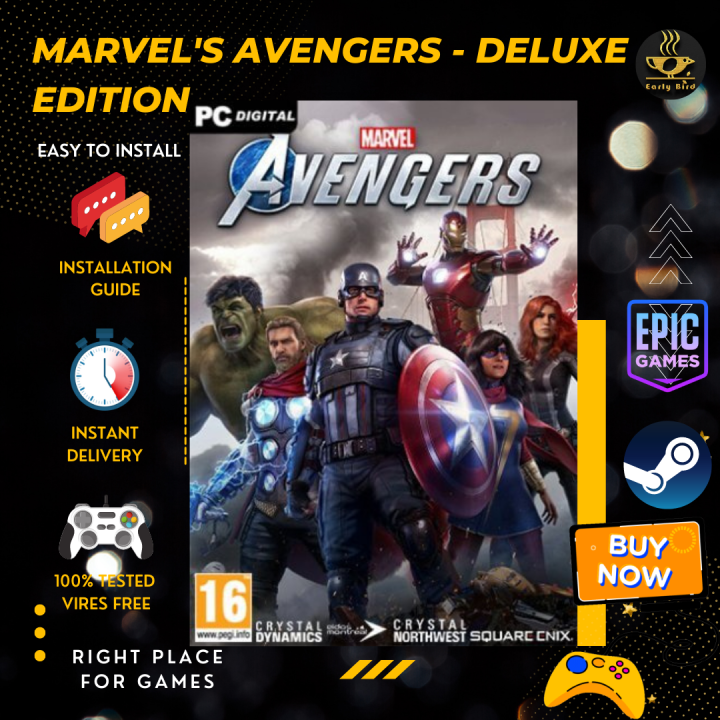 Marvel's Avengers - Deluxe Edition pc game offline adventure and action ...