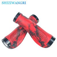 Bicycle Handlebar Grip MTB Road Bike Non-slip Grip Rubber Bicycle Grip Cycling Handlebar Cuff Bilateral Lock BMX Bike Accessorie Handlebars