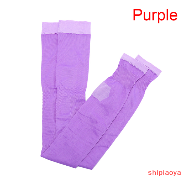 shipiaoya-1คู่480d-เส้นเลือดขอดการบีบอัดเผาผลาญไขมันถุงเท้ายาวกระชับสัดส่วนนอนบางๆ