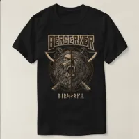 เสื้อยืดลาย Berserker Vi King Norse Pagan Bear Waror เสื้อยืดแฟชั่นพิมพ์ลาย100% ผ้าฝ้ายฤดูร้อนท็อปส์ซูคอรอบใหม่