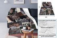 2023 Rap Monster Four Seasons Soft and Comfortable Blanket Jungkook Kpop Boy Vixx Got7 Wants a 17 Year Old Snsd Double Red  Multiple styles 52 High quality blankets！