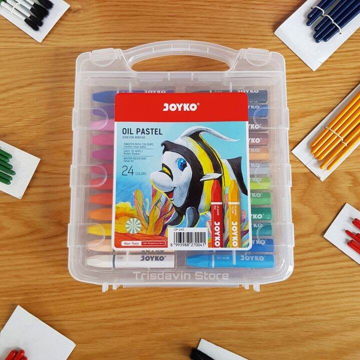 Crayon TITI Joyko 24 warna / Oil Pastel Joyko 24 warna Lazada Indonesia