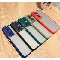 Case OPPO A96 5G ขอบสีผิวด้าน เคสกันกระแทก ขอบนิ่มหลังแข็ง Oppo เคสมือถือ ส่งจากไทย