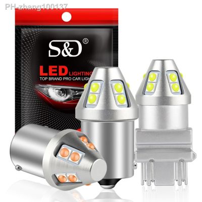 1Pcs T20 LED W21/5W 7443 W21W 7440 PY21W P21W led BAY15D BA15S BAU15S Car LED Bulb P21/5W Turn Signal Light 1156 3157 P27W Lamp
