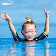 Copozz lặn dưới nước và ống thở kính chống sương mù lặn dễ thở bơi bộ ống
