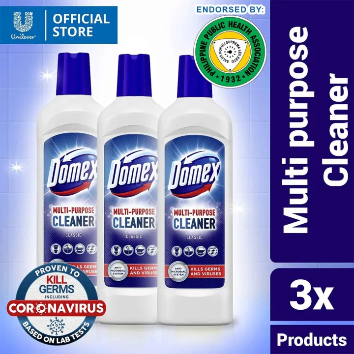 Domex MultiPurpose Cleaner Classic 500ml Bottle 3x Lazada PH