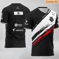 ใหม่ G2 eSports เสื้อยืดแฟชั่นสตรีทแวร์ที่มีคุณภาพสูงที่กำหนดเอง ID Jersey เกม LOL CSGO Top Team Pro