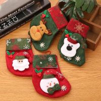 [COD] Jellysocks Gift Bag Pendant Children Candy Bag Cartoon Xmas Tree Decor Ornaments