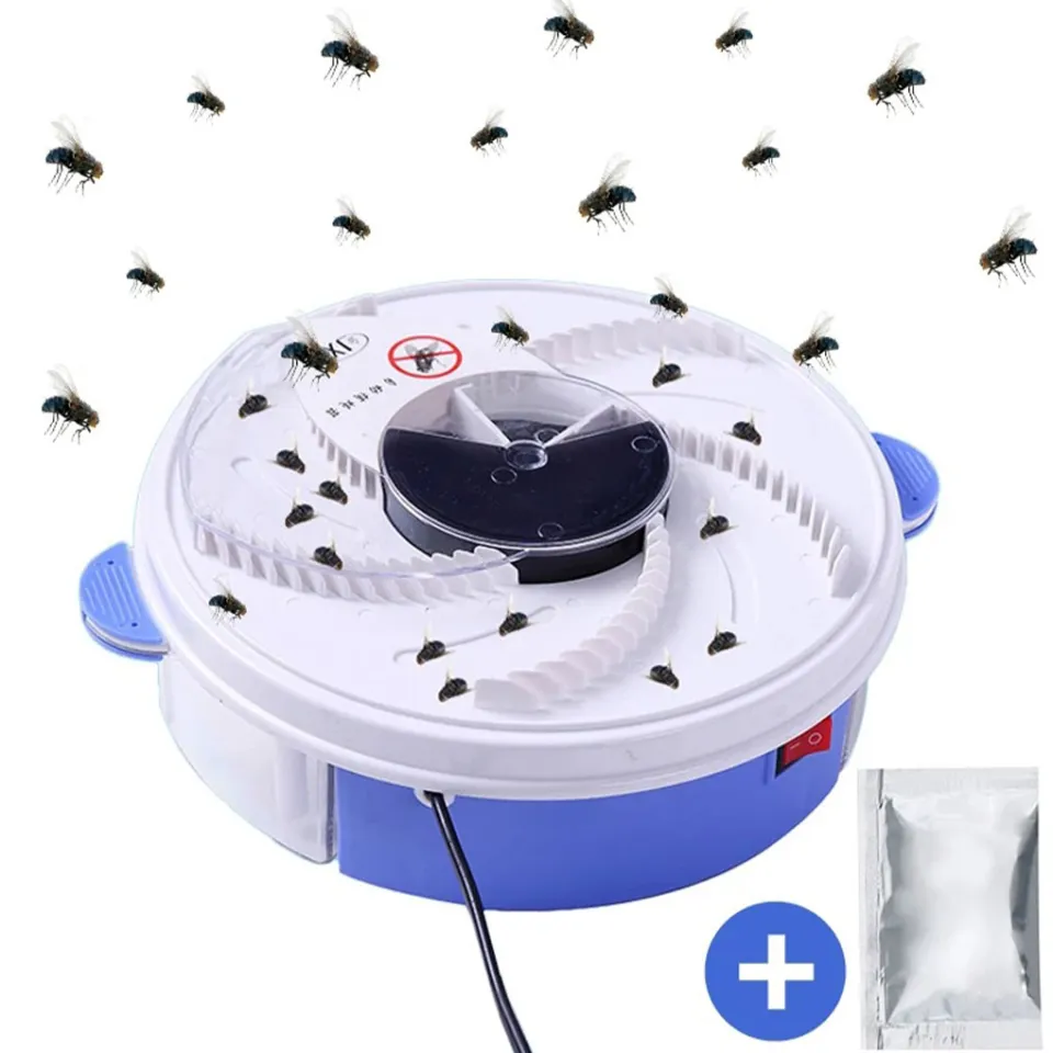 Automatic Fly Trap Home Garden Flies Killer Restaurant Flycatcher