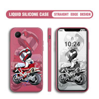 เคส No.9สำหรับ Realme C30S การ์ตูนรถจักรยานยนต์เคสโทรศัพท์คลุมทั้งหมดปลอกซิลิโคนของเหลวทรงสี่เหลี่ยมดั้งเดิมเคสป้องกันทนแรงกระแทกกล้อง