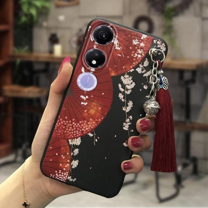 soft-case-cartoon-phone-case-for-honor-play40-5g-dirt-resistant-armor-case-chinese-style-silicone-protective-new-soft