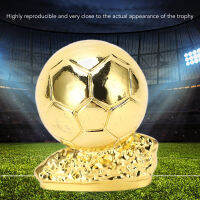 Football Golden Ball Trophy รางวัลลูกโลกทองคำที่เป็นมิตรต่อสิ่งแวดล้อมสำหรับชั้นวางหนังสือ