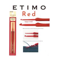 genuine ✳Tulip etimo red  เข็มโครเชต์ ใหม่ล่าสุด ผลิตญี่ปุ่นแท้✭