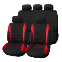 HORI 9ชิ้น/เซ็ต Universal Car Seat Cover Dustproof Seat Protectors Full Seat Covers