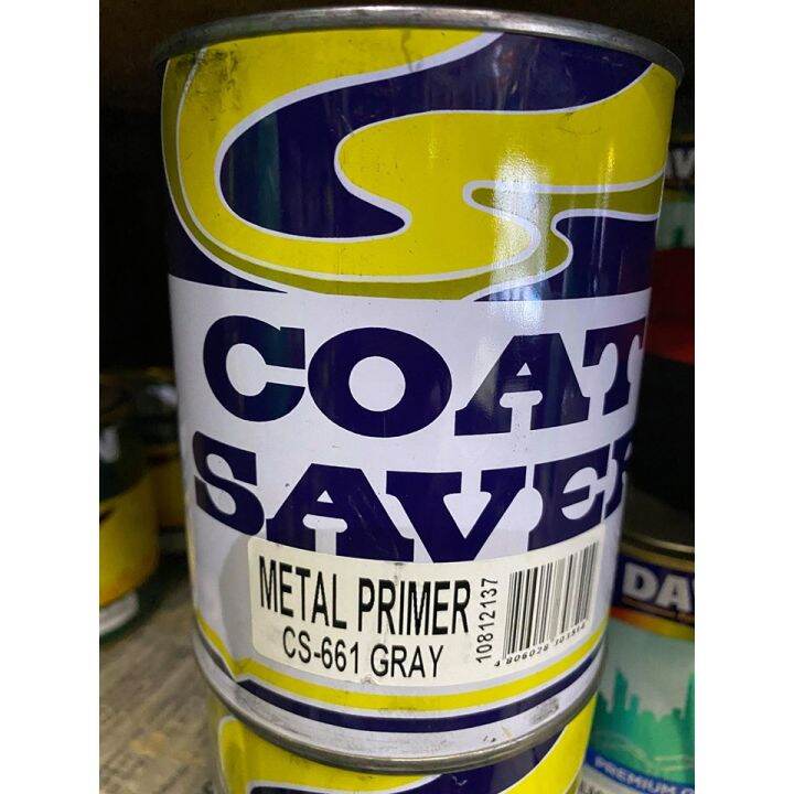 coat saver metal primer gray (1liter) Lazada PH