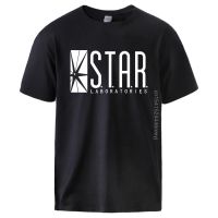 Star Labs Print Mens Tee Cotton T Shirts 2021 Man Hot Sell Star Tshirt Homme