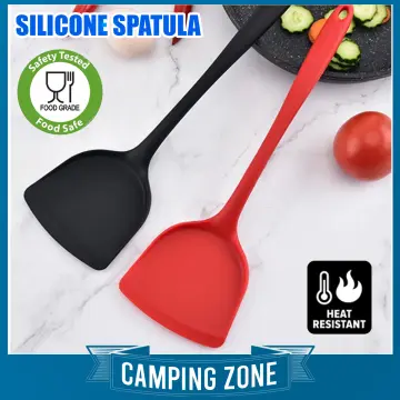 Silicone Spatula For Stir Fry, Heat Resistant, Non-stick, Camping