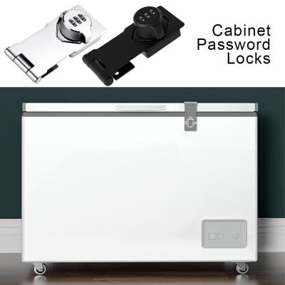 Household Cabinet Password Locks Punch Free Anti-theft Lock Drawer Double Cabinet Lock Y5N4