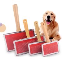 4Sizes Pet Dog Needle Comb Puppy Hair Gilling Beauty Bath Massage Grooming Comb Brush Brushes  Combs