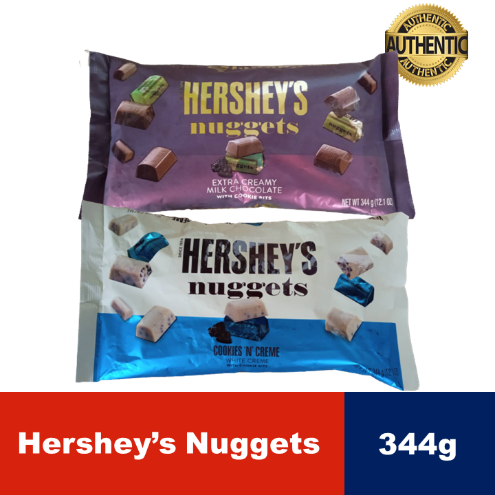 Hershey's Nuggets Extra Creamy Milk Chocolate with Cookie Bits