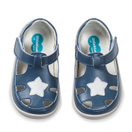Giày cho bé, sandal bé trai thương hiệu Littlebluelamb cho bé từ 1-2 tuổi chất liệu da bê cao cấp BB215065 thumbnail
