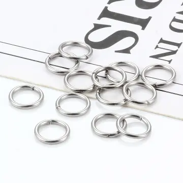9mm Jump Rings 200pcs Stainless Steel Jump Rings for Jewelry