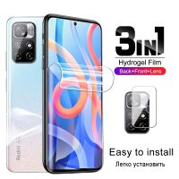 3in1 Screen Hydrogel Film For Xiaomi Redmi Note 11 Pro Plus Note11 11Pro Pro Back Protective On Note11pro Camera Lens Protector