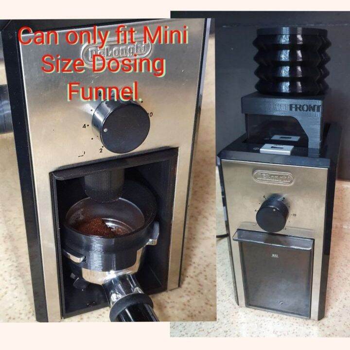 Lil's Delonghi KG79 KG89 Direct Dosing Converter and Hopper Bellows