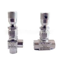 1/8" 1/4" 3/8" 1/2" BSP NPT Female 304 Stainless Steel Needle Valve Flow Mirco Regulating Metering Water Oil Fuel High Pressure