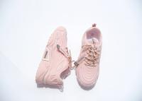 รองเท้าเเฟชั่นผู้หญิงเเบบผ้าใบส้นปานกลาง No. 127 Pink NE&amp;NA Collection Shoes