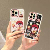 การ์ตูน เบอร์เกอร์ทอด เคสศัพท์ สำหรับแอปเปิ้ล 1413promax 12 11 เคสศัพท์ เคสแข็งกันกระแทก