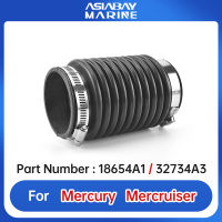 18654A1ไอเสียสูบลมสำหรับ Mercury Mercruiser Sterndrive Alpha 1 R #1 Gen II vo Transom Sierra 18-2750เรือส่วน8M0124227