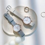 Đồng Hồ Đeo Tay Chống Thấm Nước Phong Cách Hong Kong Đơn Giản Cho Nữ