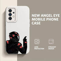 เคสโทรศัพท์ TPU ลาย Angel Eyes สำหรับ Samsung Galaxy A52 4G 5G A52S A6 A6บวก2018 A70 A70S A71 A72 4G 5G A7 A9มอเตอร์ไซค์2018ป้องกันเลนส์กล้องเคสมือถือซิลิโคนนิ่มฝาครอบหลังทรงสี่เหลี่ยมกันกระแทก