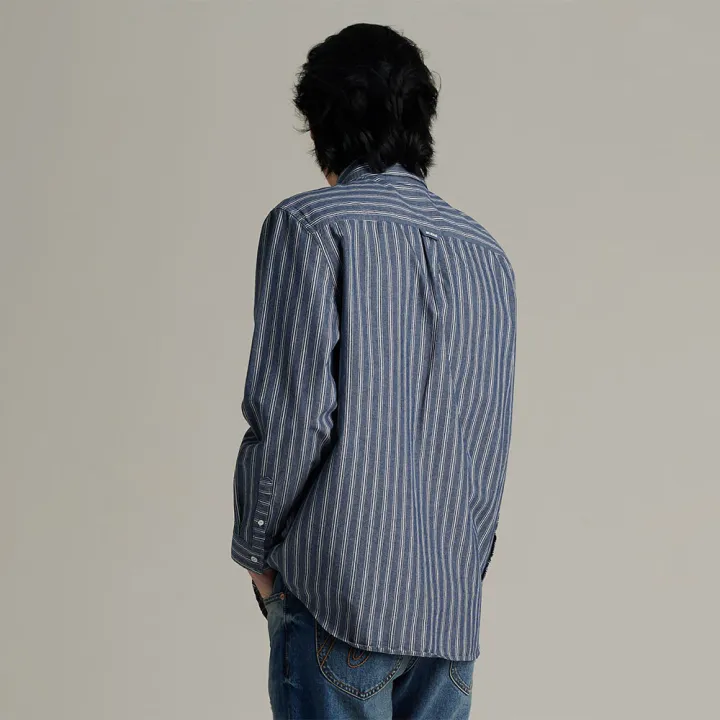mc-jeans-เสื้อเชิ้ตแขนยาวผู้ชาย-สียีนส์ฟอกเข้ม-mslz182