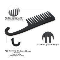 Static Hook Handle หวีจัดแต่งทรงผมหวีนวดหนังศีรษะ Detangle Hairdressing Comb