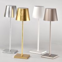 【YD】 USB  Aluminum Alloy Desk Lamp Rechargeable Table Lamps for Bar Room Reading Book