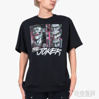 DOSH OVERSIZED SHORT SLEEVE T-SHIRTS เสื้อยืดโอเวอร์ไซส์ DBMT5294-BL