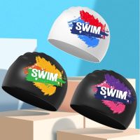 Swimming Cap Silicone Women Men Waterproof Adult For Long Hair Protect Ear Sports High Elastic Adults Teens Diving Swim Pool Hat Swim Caps