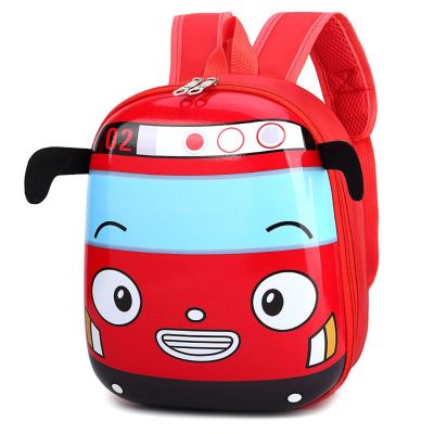 Cute Favorable Schoolbags Children Kids Cartoon 3D Car Shape School Backpack Kindergarten Bookbag for Boys Girls Childs