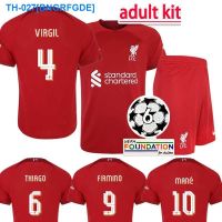 ◈ 2022/2023 Liverpool Home Football Shirt Men Adult Kit High Quality Thai Version Jersey With Patch UCL