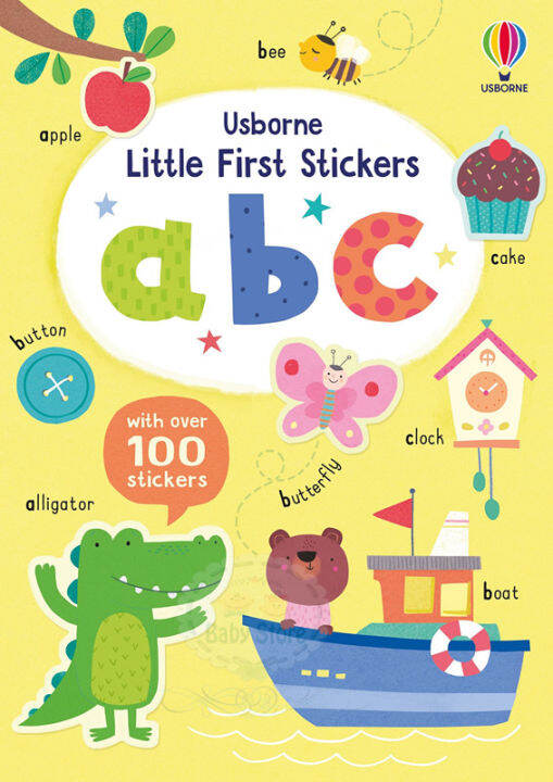 Usborne: Little first stickers animals - 3yrs+