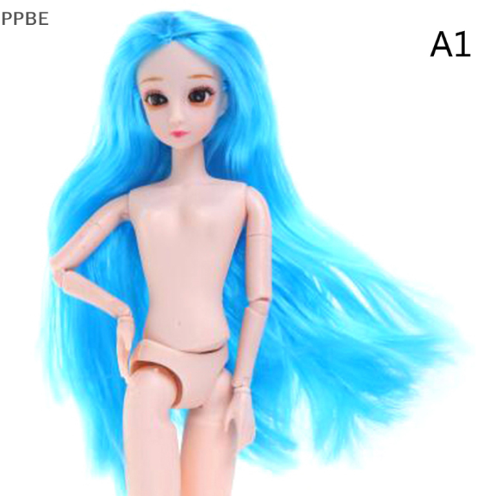 ppbe-30cm-bjd-ตุ๊กตาเจ้าหญิงสวยตุ๊กตาหัว-diy-ตุ๊กตาผม