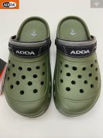 ADDA รองเท้าแตะลำลองแบบสวมหัวโตรุ่น 5TD24-W1 สีเขียว SIZE 4-6